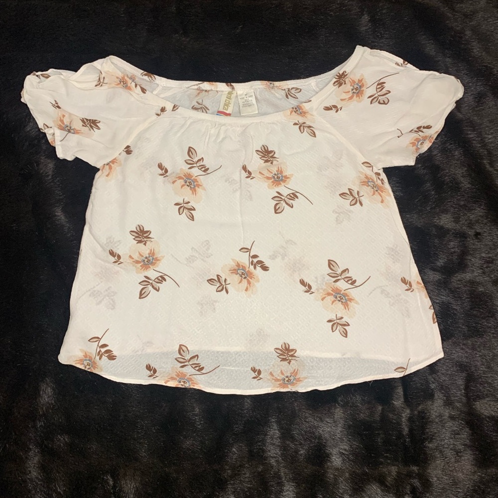 Off the shoulder blouse